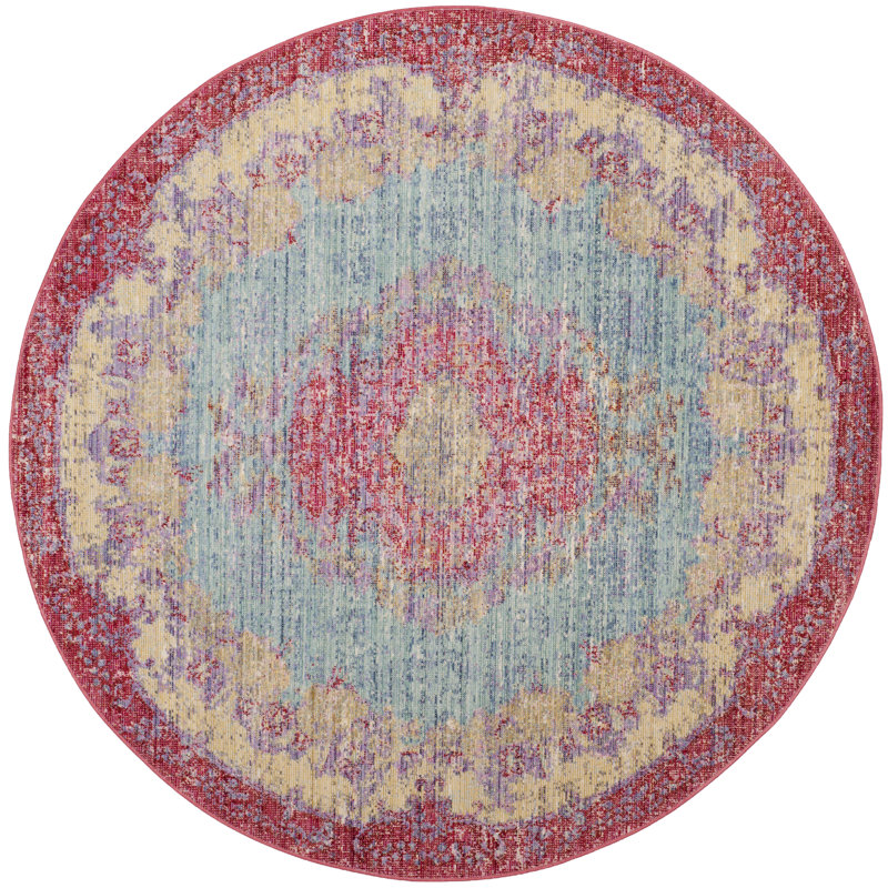 Chauncey Windsor Performance Oriental Rug, Round 6'