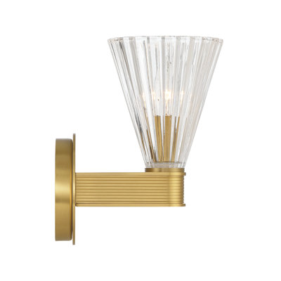 Closter 5.5'' Luxe Gold Sconce