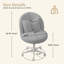 Blue Elephant Velvet Task Chair-498499614