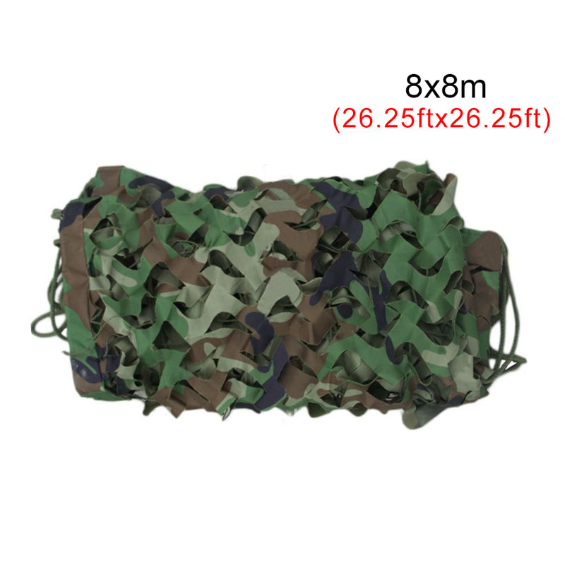 Nylon Netting Cover, Green, 314.4" H x 314" W x 1" D