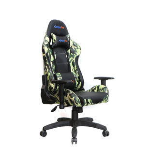 Xtrempro Adjustable Reclining Ergonomic Swiveling PC & Racing Game Chair in Camouflage