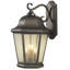 Lanterne suspendue d'extérieur à trois lumières Martinsville de Génération Lighting -447385382-479164648