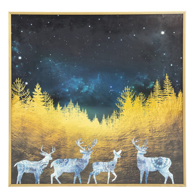 Family Of Deer Print