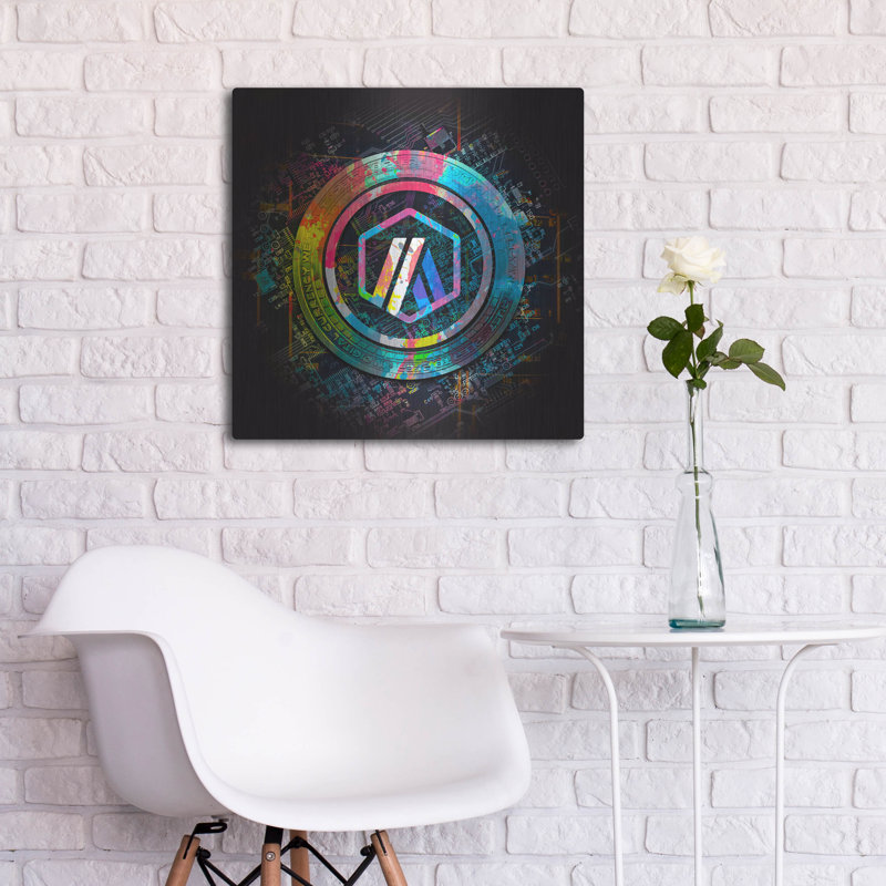 «Arbitrum Crypto Power 2» par Epic P «Luxe Arbitrum Crypto Power 2» par Valentyn Artemenko, H 24 po x l 24 po