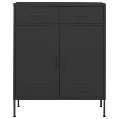 Storage Cabinet Freestanding File Cabinet with Shelves for Office Steel