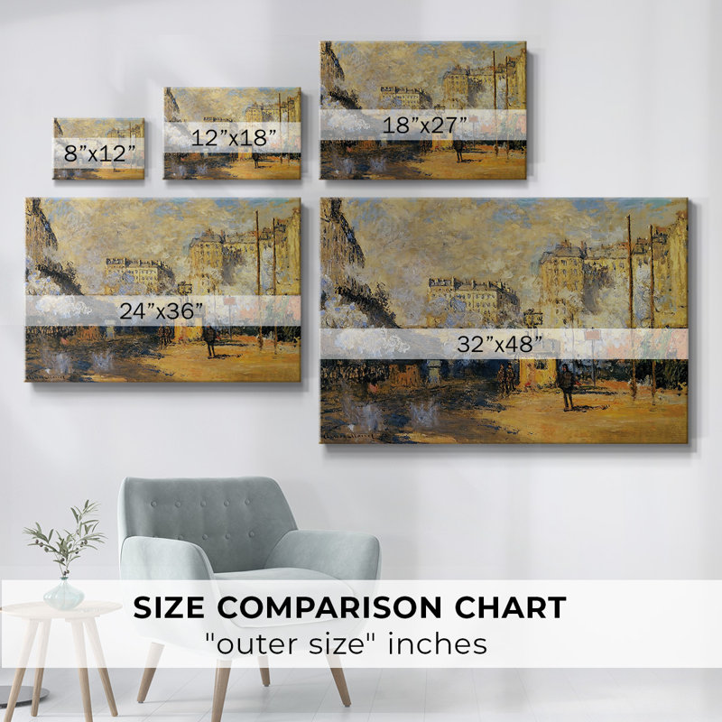 Toile tendue Saint-Gallery, H 18 po x l 27 po