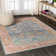 Eglinton Modern Faded Peshawar Plum/Terracotta Rug