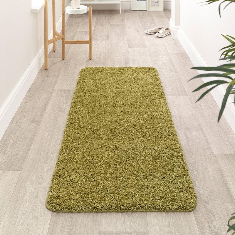 Runner Solid Colour Machine Tufted Area Rug, Runner 67 x 300 cm