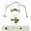 Ensemble de tringle à rideaux simple et quincaillerie Dayana-961334221-1011674257
