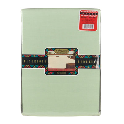 Cotton Blend, Polyester Solid Colour Duvet Cover Set with Pillowcases Included