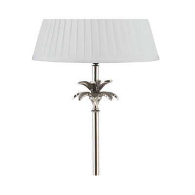 Dayana 130cm Nickel Traditional Floor Lamp