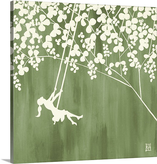 "Nakamara I" par Kelsey Hochstatter, impression sur toile, H 24 po x l 24 po x P 1,25 po