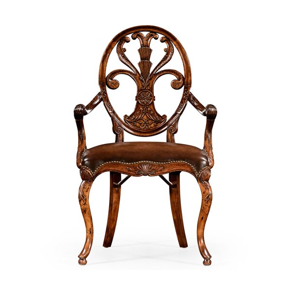 Jonathan Charles Fine Furniture Windsor Upholstered Dining Chair | Perigold