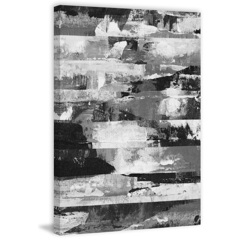 Striking Contrast by Marmont Hill - Wrapped Canvas Painting, 66cm H x 45cm W x 3.81cm D