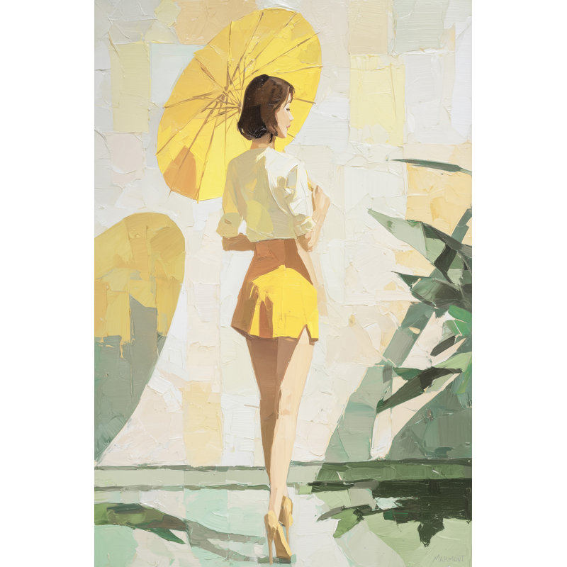 Reproduction d'art sur toile tendue, H 12 po x l 8 po