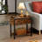 Balanger Side Table With Storage, Side Table Living Room, Small Table, Small Side Table, Narrow Bedside Table