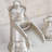 Topcraft Waterfall Double Handle Stainless Steel Bathroom Faucet-104659642