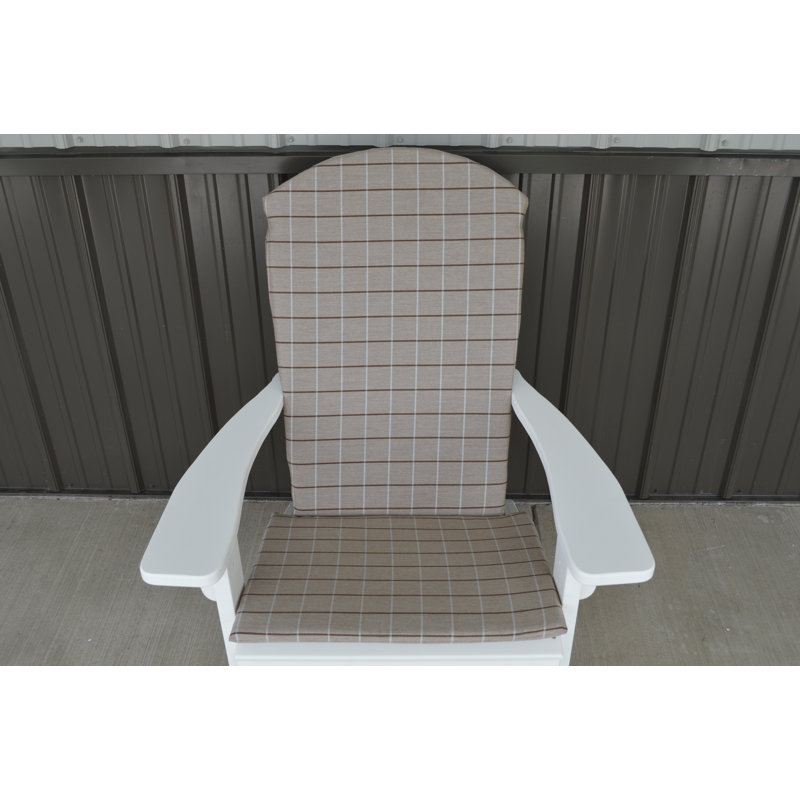 Coussin de chaise Adirondack Agora, Brun clair