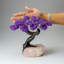 Custom - Amethyst Clustered Gemstone Tree On Rose Quartz Matrix (The Protection Tree)