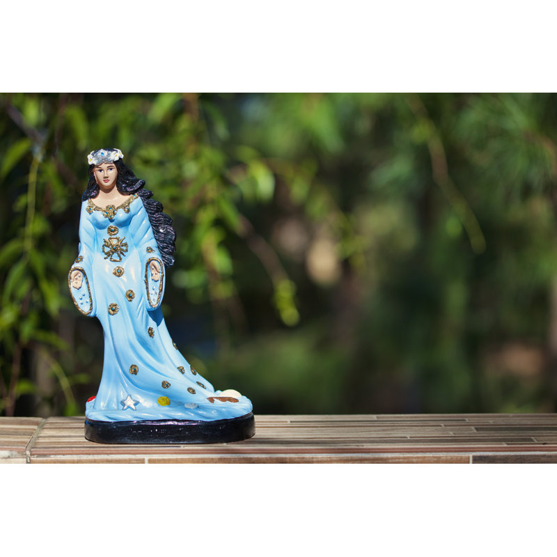 Statue Of Iemanja - Wrapped Canvas Print, 30cm H x 46cm W x 3.8cm D