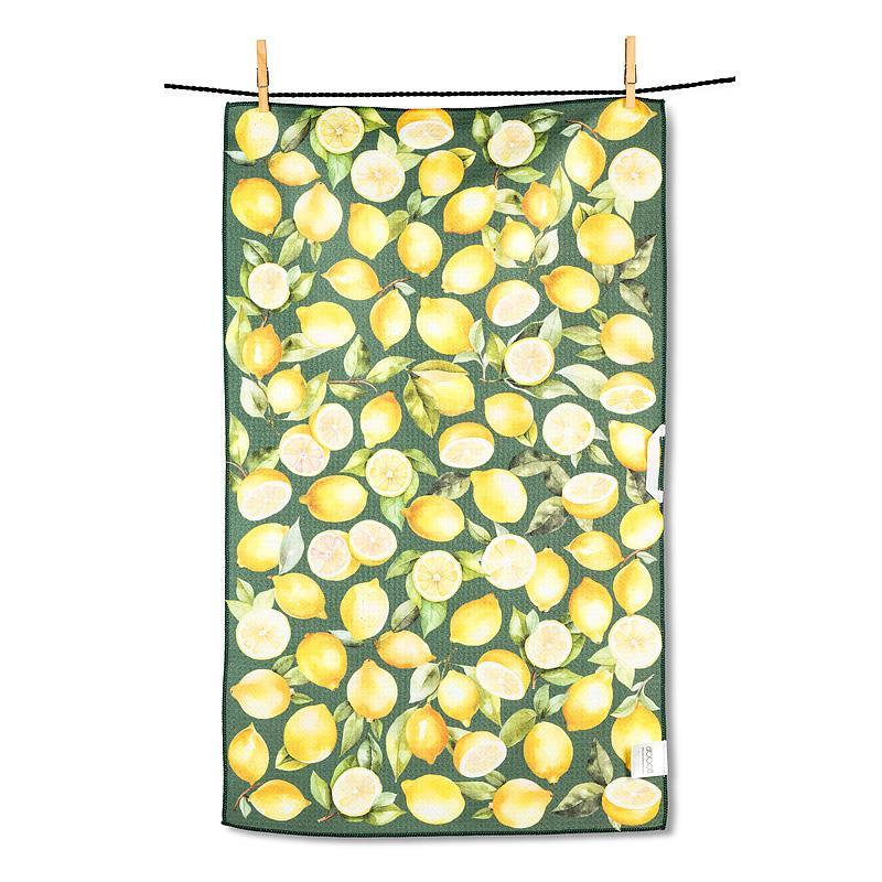 Torchon à double face Lemons