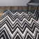 Sanyla Hand Tufted Wool Chevron Rug