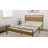 Hackman Metal and Wood Platform Bed-675072408-675072409