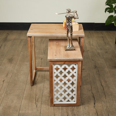 Solid Wood Top Nesting Tables