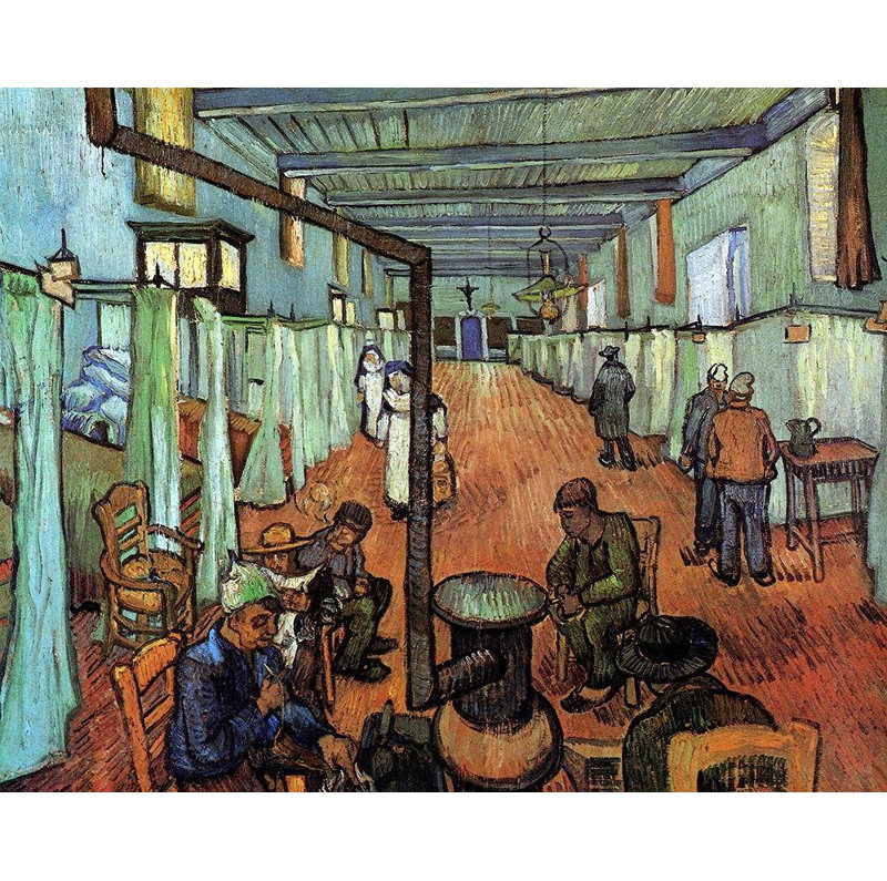 «Red Barrel Studio®» par Van Gogh, Vincent, H 28 po x l 34 po