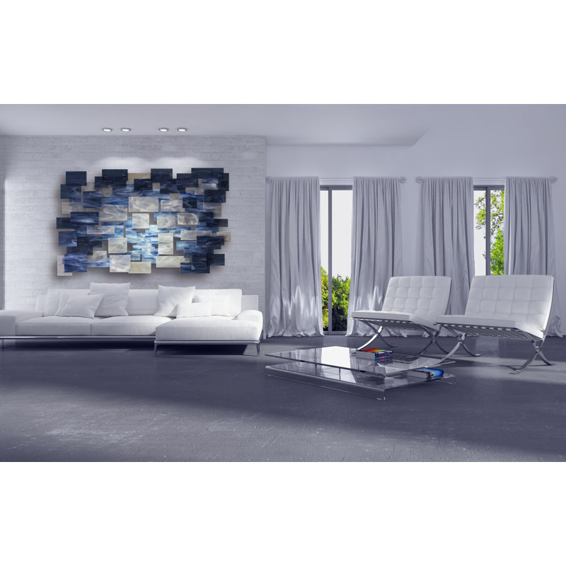 Arctic Handmade Wall Decor, 44" H x 71" W x 4" D