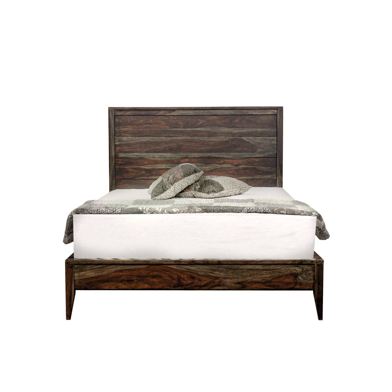 Chaniya Solid Wood Platform Bed