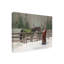 Wrapped Canvas Wall Art - Mary Miller Veazie 'Santa With Horses' Wall Art for Living Room, Bedroom, or Office Décor - 35x47-27484301