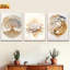 Impression sur toile 7 pièces Boho Spiritual Lotus - Calm Living Space-1436153480