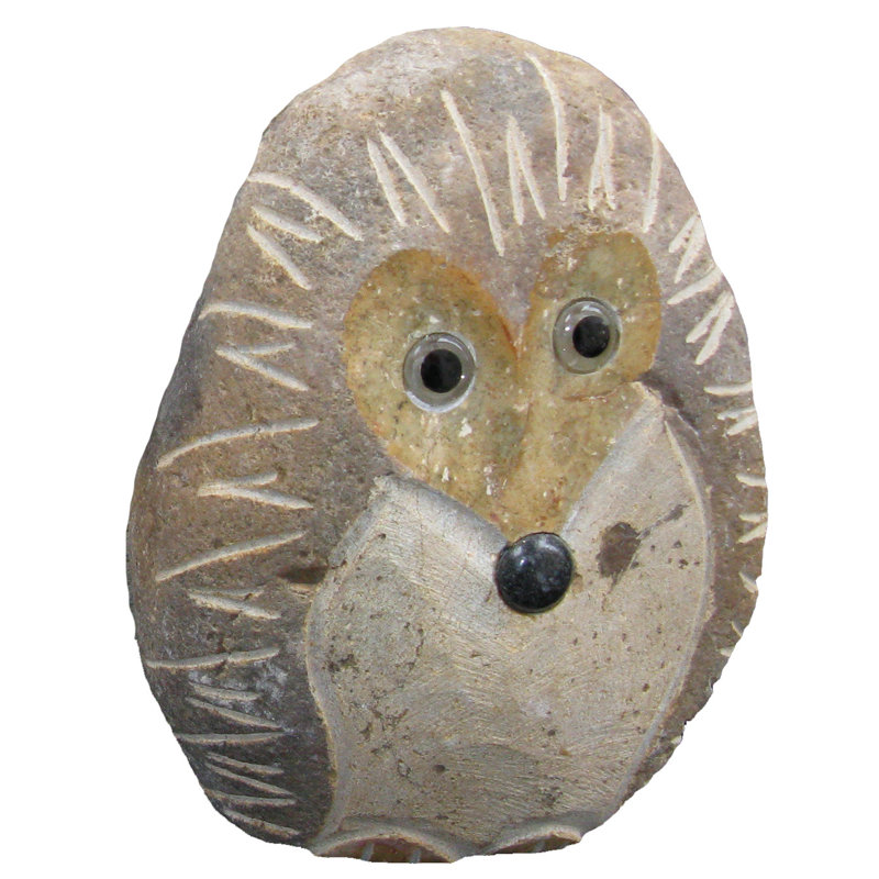 Hérisson sur pierre 6 po Stone Age Creations