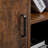 Rustic Brown Mobile Office Cabinet w/ 3 Drawers(1 Lockable),Under Desk Rolling Lateral File Cabinet