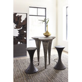 Butterfly Bar 2 - Person Acacia Solid Wood Dining Set