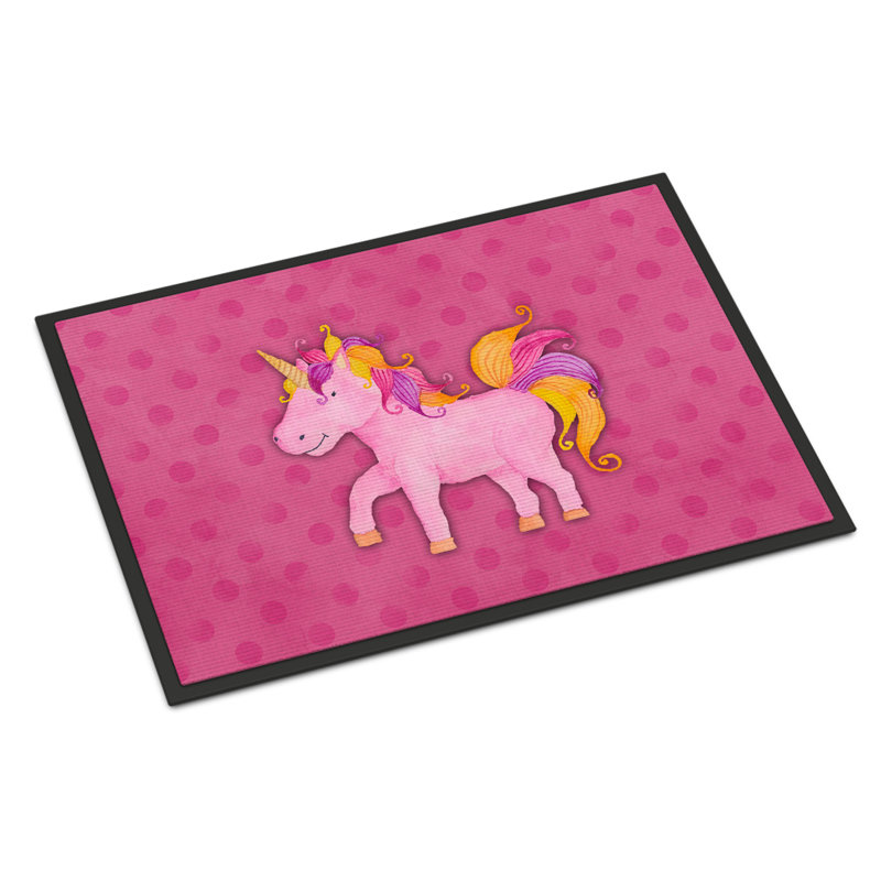 Tapis d'extérieur antidérapant Zelma, H 0,25 po x l 27 po x P 18 po