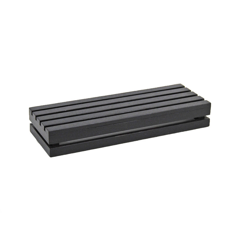 Montant de caisse rectangulaire - 20 po x 7 po x 3 po, Minuit