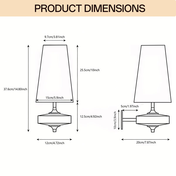 Dimensions du produit
