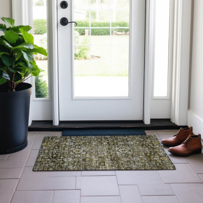 Tapis intérieur / extérieur Kaylani avec envers antidérapant