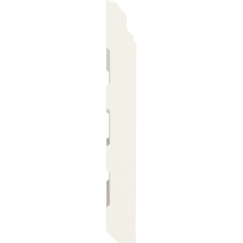 Endurathane Barcelona Baseboard Moulding, 3 7/8"H x 1/2"P x 94 1/2"L, Factory Primed