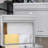 Wall Mount Multi-Purpose Locking Drop Box with Key Lock for Home Office, Grey