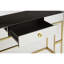 Marbleton 120cm Glass Top Console Table