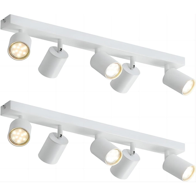 Track Lighting Set 5-Flame Onyka, White
