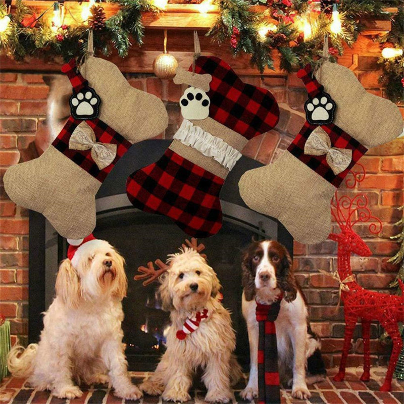 Chaussette de Noël pour animal de compagnie