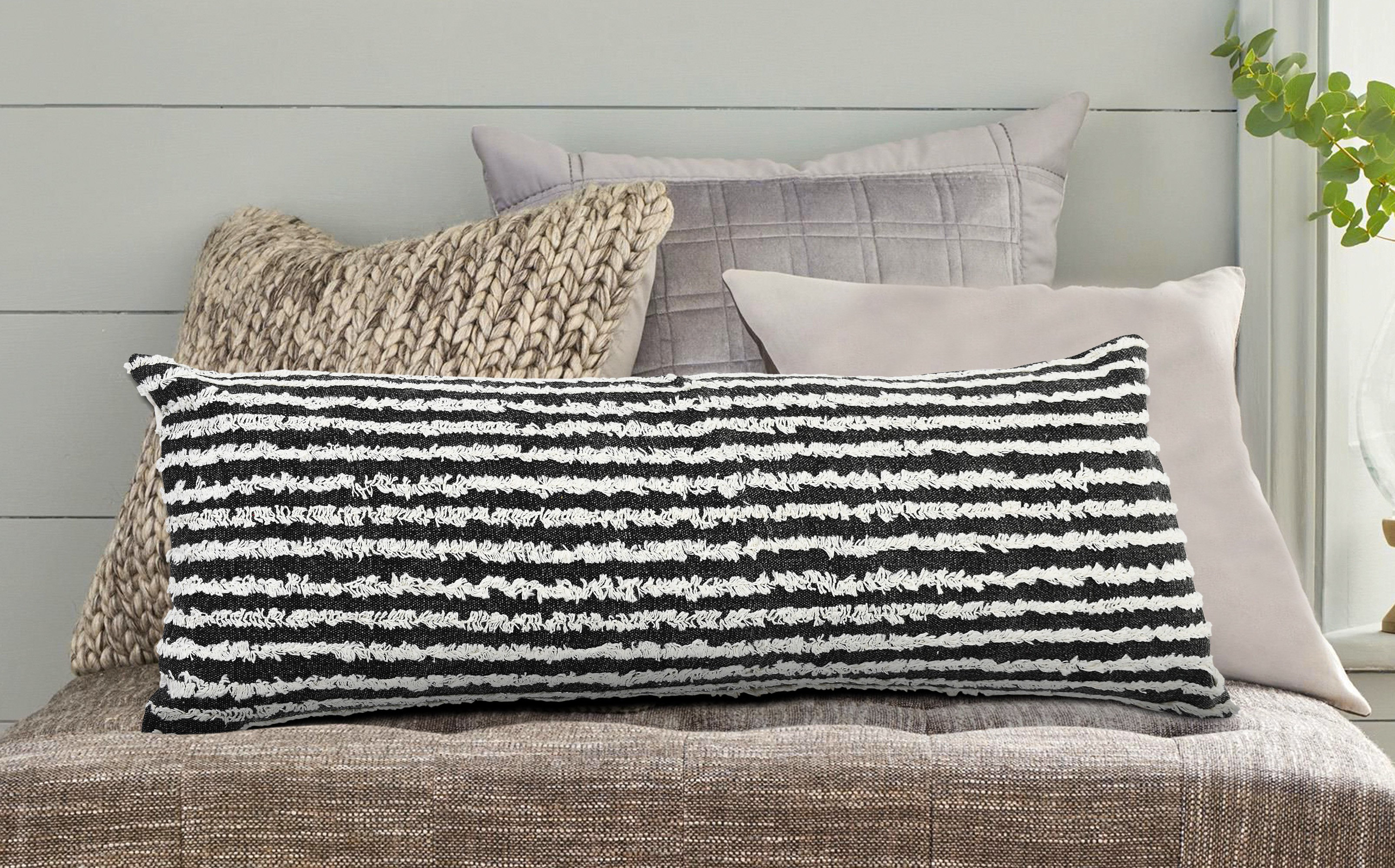 Double Rectangular Cotton Pillow Cover