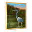 «Blue Heron Wetland Bird», cadre photo, impression sur toile-59760154-59760159