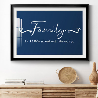" Family Greatest Blessing "