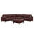 Burgundy PU Leather est en rupture de stock