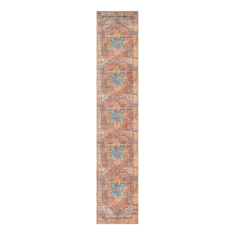 Chenille Geometric Indoor Rug, Runner 2'6" x 13'1"